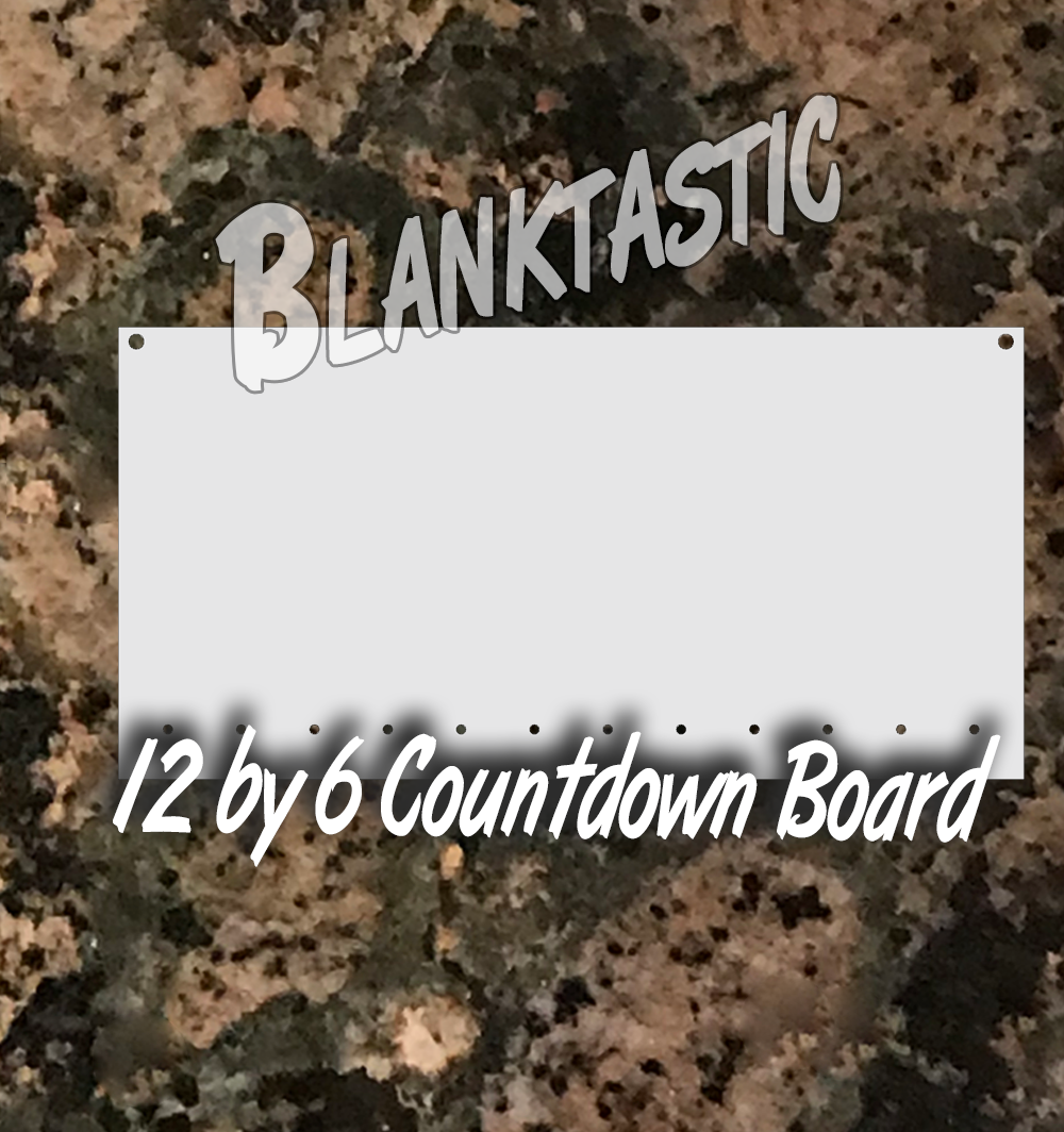 Countdown Board - Findings not included