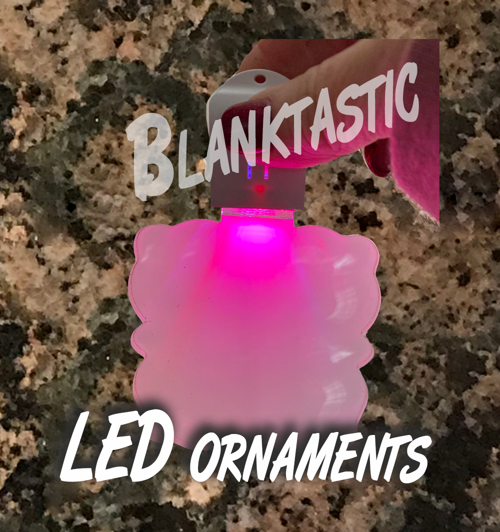 LED Acrylic Sublimation Ornament