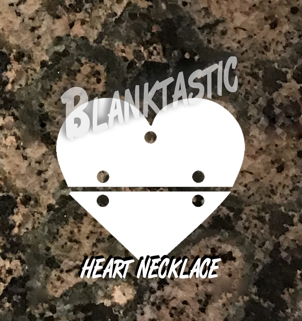 Two Part Heart Necklace - Set of 3