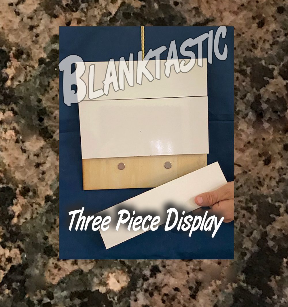 Three Piece Changeable Decor For Sublimation [magnets included]