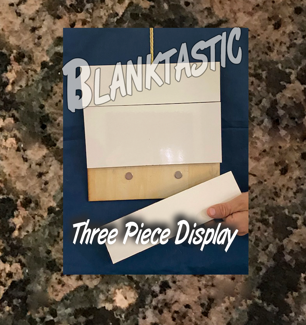 Three Piece Changeable Decor For Sublimation [magnets included