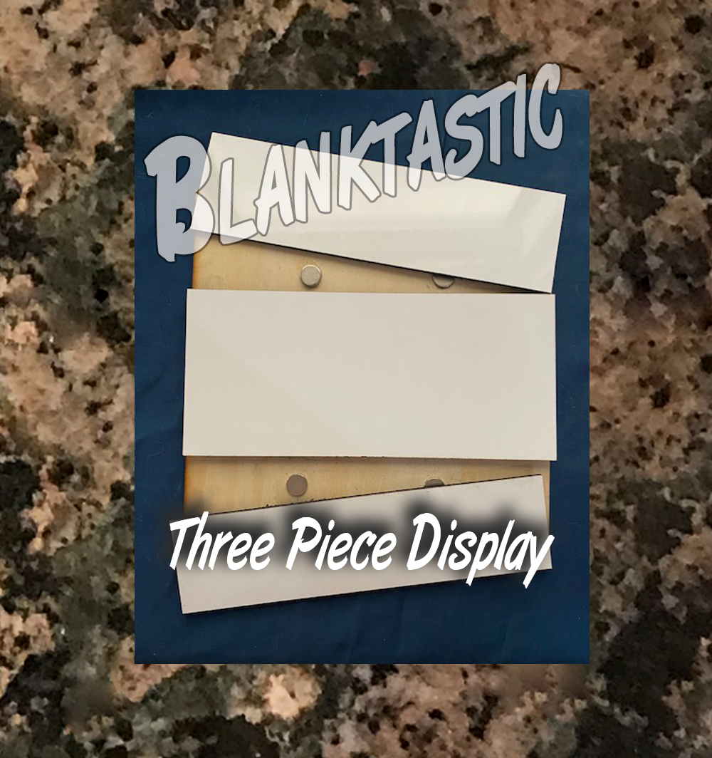 Three Piece Changeable Decor For Sublimation [magnets included]