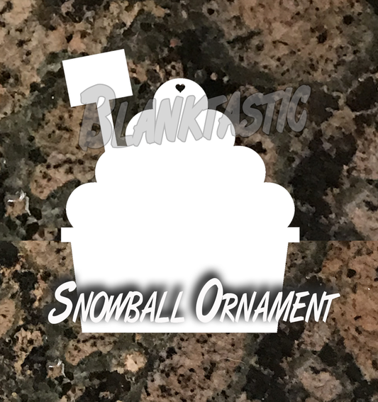 Unisub Snowball Name Ornament 2024