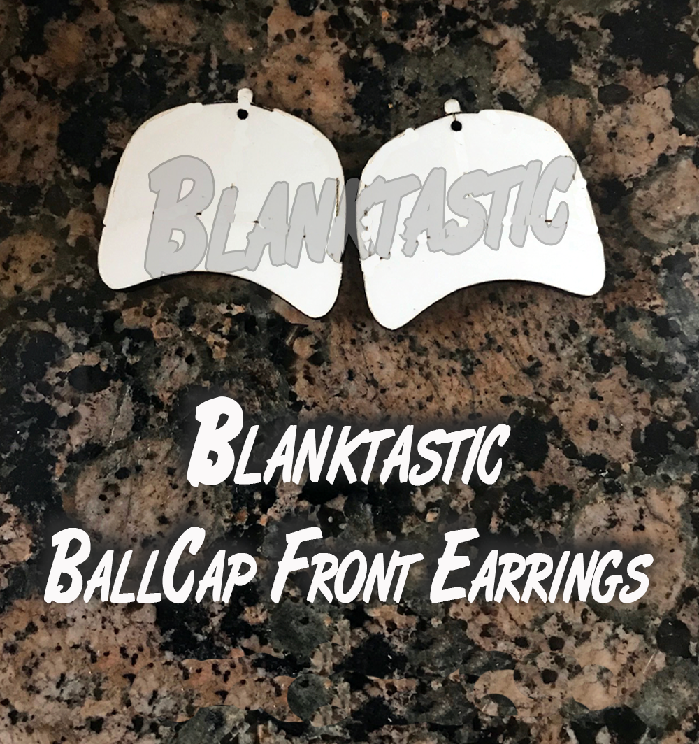 Set of 5 Pairs - Front Ball Cap Earrings
