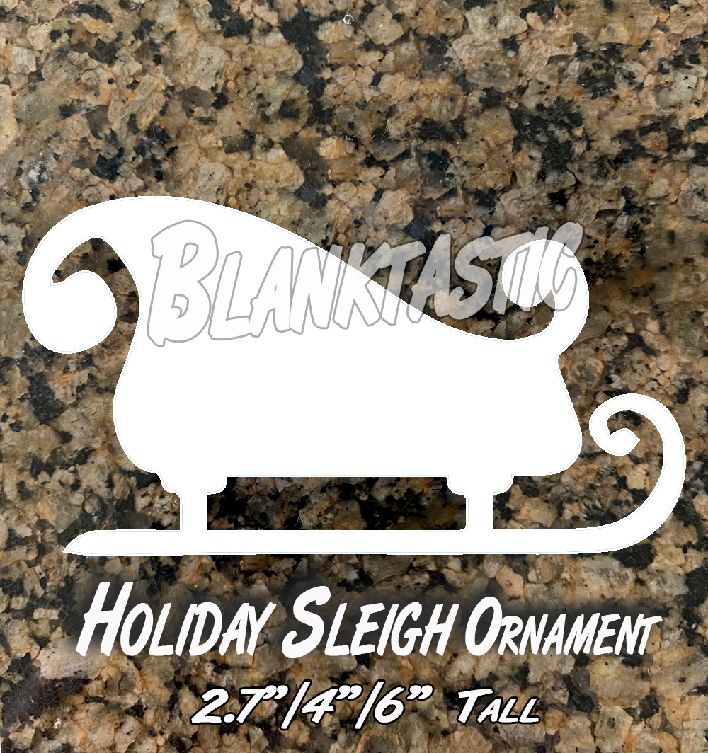 Holiday Sleigh Ornament