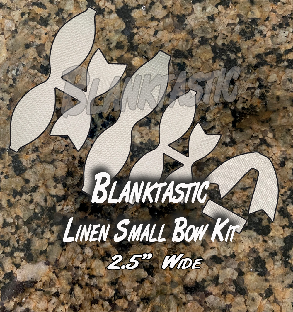 SubLinen 4" Bow Kit  - Makes two small or one layered